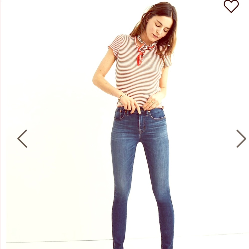 Madewell Skinny Jeans Tencel Edition, 30 inch